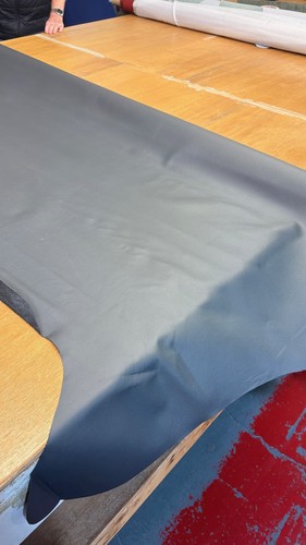 Full leather cow hide grey - full,
