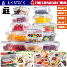 12PCS Food Storage Containers