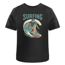 'Person Surfing On Wave'
