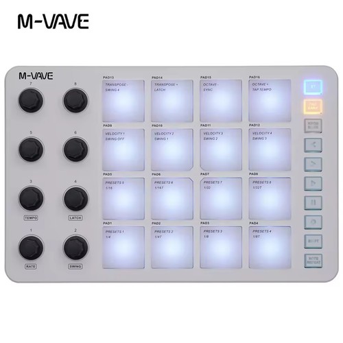 Vave smc pad wireless midi - m-vave, smc-pad
