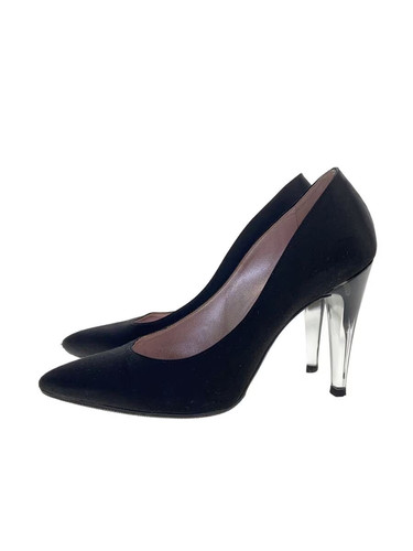 Chanel satin clear pumps - clear,