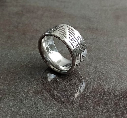 Emporio armani ring solid 925 - solid,