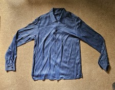 Sandro Navy Shirt Size Small