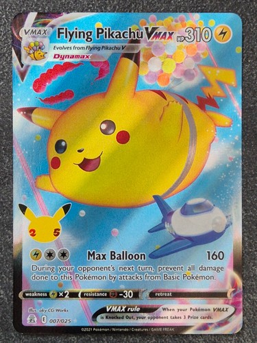 Flying pikachu vmax - flying,