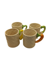 Fitz & Floyd Vegetable Mugs