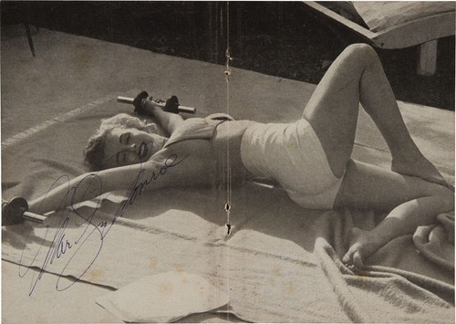 Marilyn monroe signed - monroe,