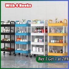 3/4 Tier Kitchen Shelf Trolley