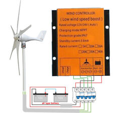 3000W Wind Turbine Generator MPPT Charge Controller Boost Regulator 12V/24V 48V