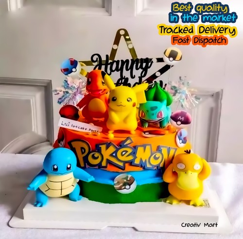 Pcs set pokemon cake - 13,