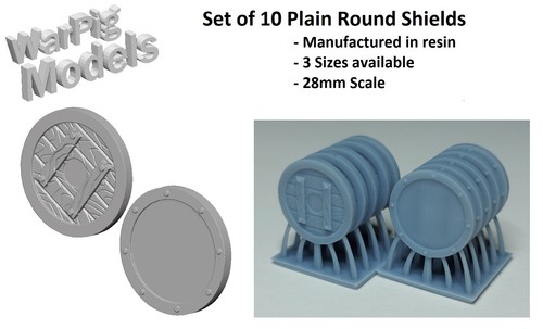 Shields x10 plain - x10, 28mm