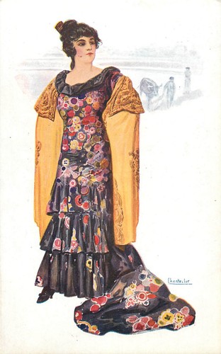 Spanish corrida female - , matador