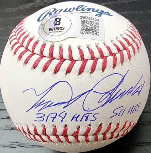 Miguel cabrera autographed hof - autographed,