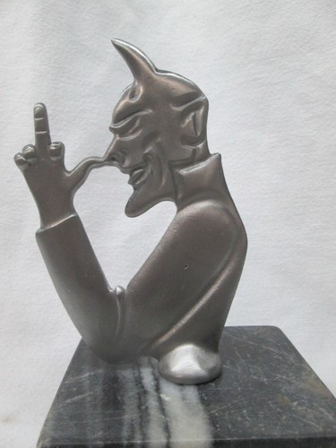 Satan middle finger - finger, devil