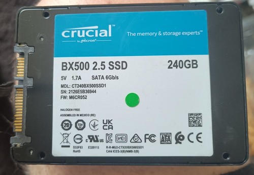 Crucial bx500 240gb - crucial, nand
