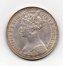 1884 Florin Victoria 'Gothic'
