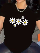 Women’s Daisy Print Short