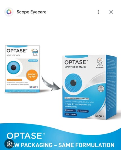 New optase moist - moist, heat