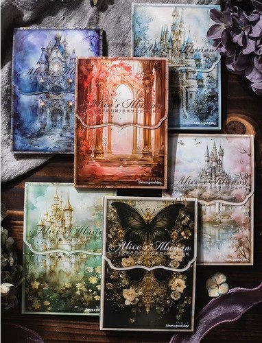 Vintage scrapbook paper - 50,