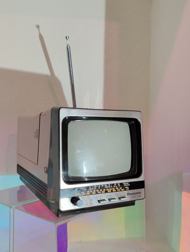 Vintage panasonic portable crt - vintage,