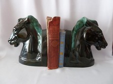 Ceramic Horse Head Bookends