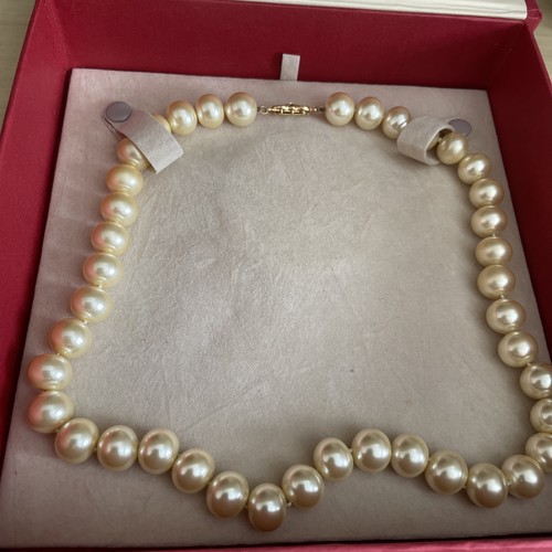 Majorica pearl necklace 45cm - majorica,