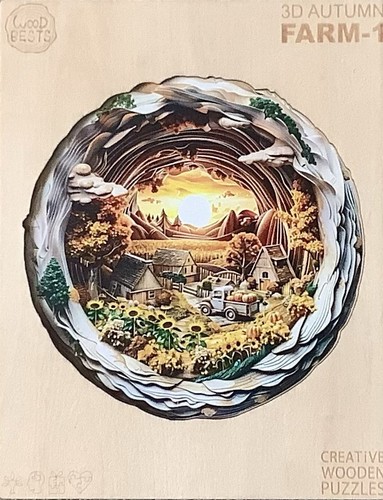300 piece wooden jigsaw - 300,