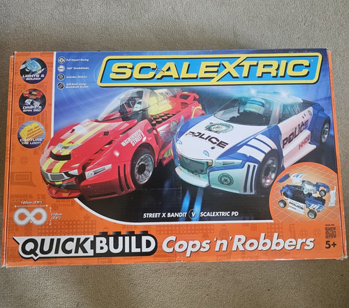 Scalextric quickbuild cops - cops, 'n'