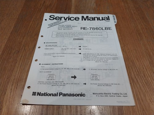 National panasonic radio - national,