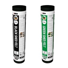 Roofing Shed Felt Roll Black Green| Waterproof Cover Lasts Up to 5 Years
