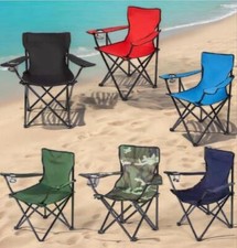 Folding Camping Chairs Lightweight Outdoor Patio Garden Beach Chair Fishing Seat