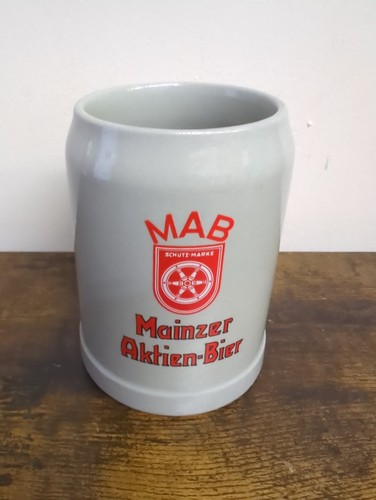 Vintage mainzer bier stoneware - vintage,