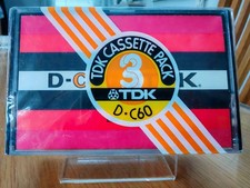 Set of 3 TDK D-C60 Japan