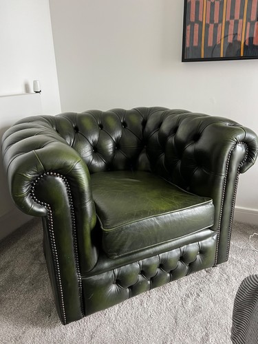 Vintage green leather - vintage,