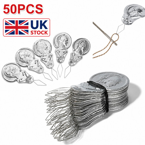 50pcs bow needle threader - bow,