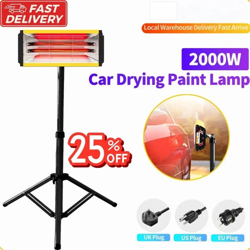 Infrared 2000w paint curing - infrared,