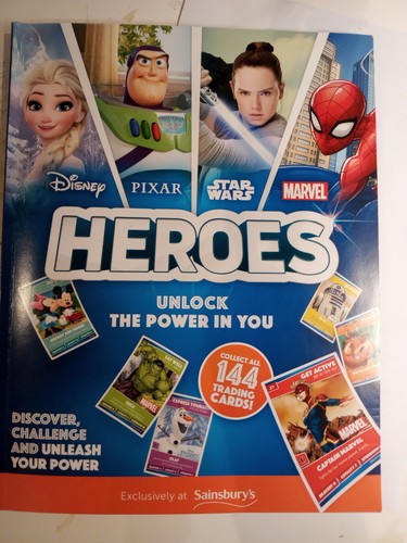 Sainsbury disney heroes 144 - heroes.,