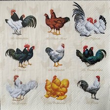 4 paper napkins Wyandotte