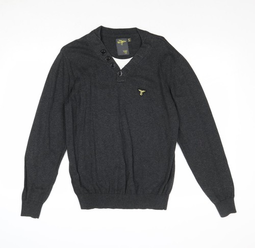 Breve mens grey - grey, v-neck