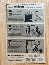 Vintage Coats Satinised Sewing