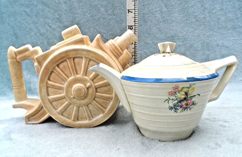 Art deco tea pots - art, inc