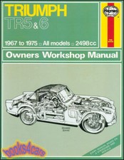 TR6 TRIUMPH SHOP MANUAL