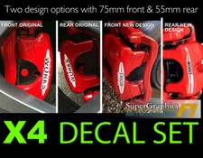 Brake Decal Sticker for Mini