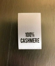 clothing garment labels various  fibre contents in listing