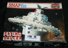 Airfix Flying Saucer UFO 1:96 scale model snap fix kit 9 07171.
