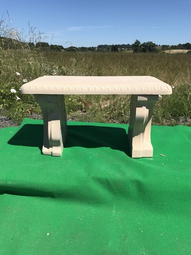 Cast stone bench - cast,