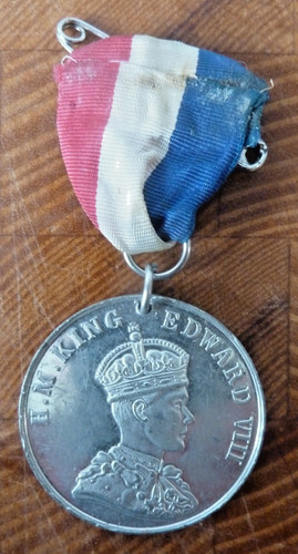 Vintage medal commemorate - medal,