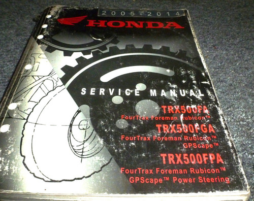 2012 honda trx500fa fourtrax - 2012,