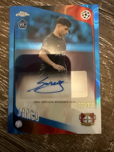 Alejo sarco topps - alejo, chrome