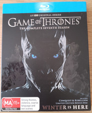 Game of Thrones : complete Seventh season Blu Ray with slip cover
