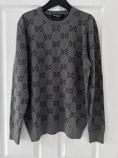 Men’s Knitting GUCCI Grey GG